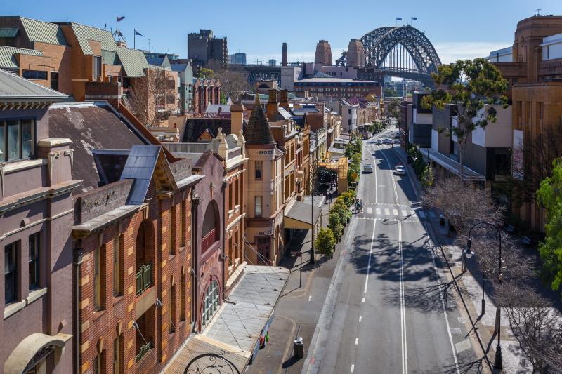 The Rocks in Sydney